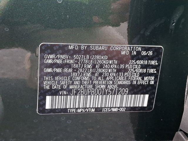 2026 Subaru Outback Premium