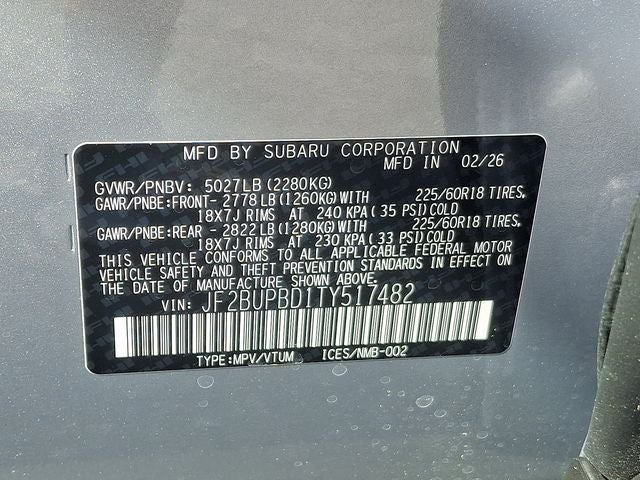 2026 Subaru Outback Premium