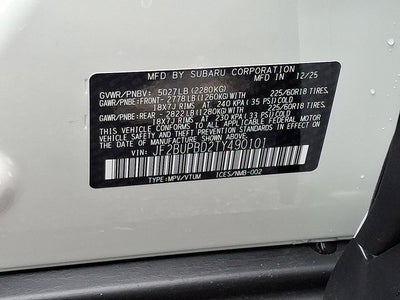 2026 Subaru Outback Premium