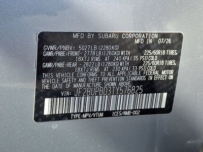 2026 Subaru Outback Premium