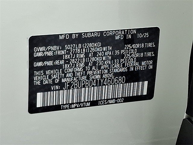 2026 Subaru Outback Premium