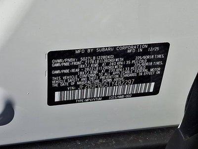 2026 Subaru Outback Premium