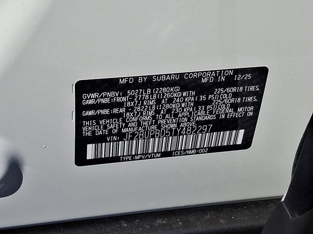 2026 Subaru Outback Premium