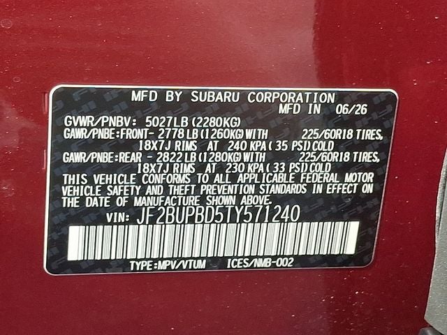 2026 Subaru Outback Premium