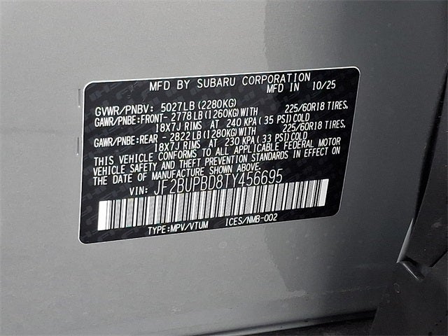 2026 Subaru Outback Premium