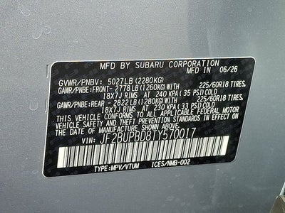 2026 Subaru Outback Premium