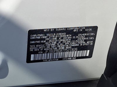 2026 Subaru Outback Premium