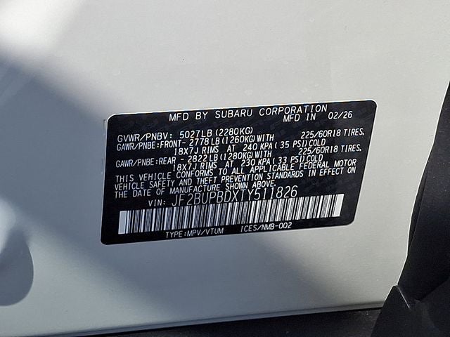 2026 Subaru Outback Premium