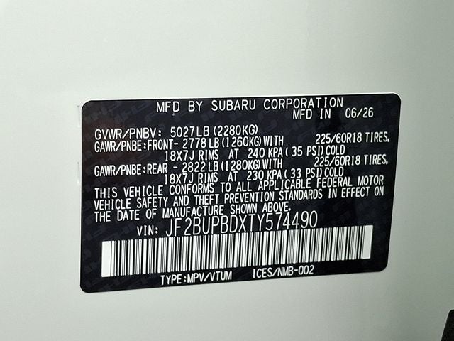 2026 Subaru Outback Premium