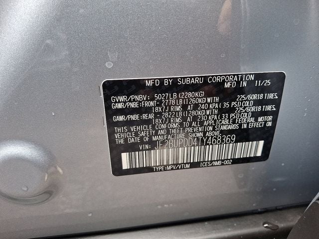 2026 Subaru Outback Limited