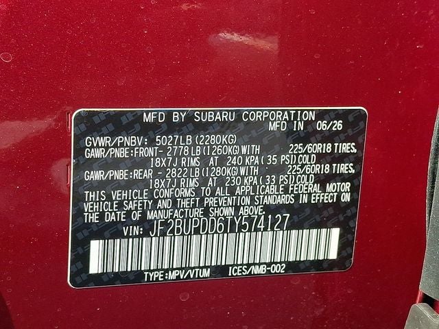 2026 Subaru Outback Limited