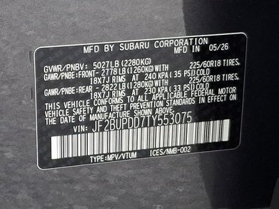 2026 Subaru Outback Limited