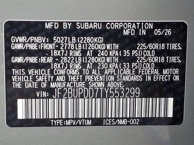 2026 Subaru Outback Limited