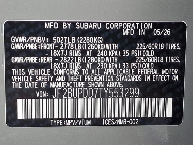 2026 Subaru Outback Limited
