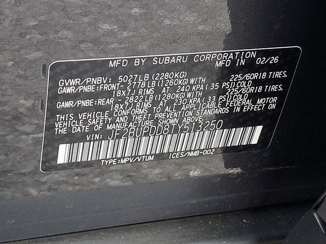 2026 Subaru Outback Limited