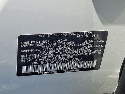 2026 Subaru Outback Limited