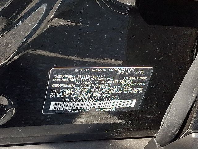 2026 Subaru Outback Touring XT