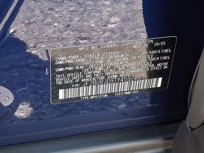 2026 Subaru Outback Touring XT