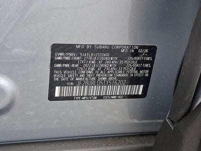 2026 Subaru Outback Wilderness