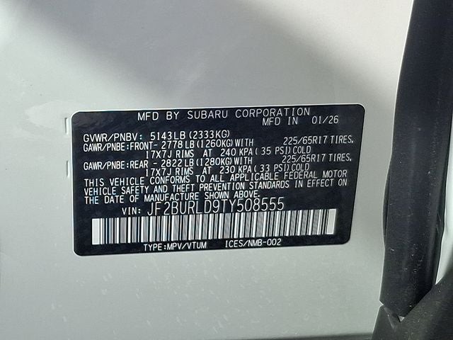 2026 Subaru Outback Wilderness