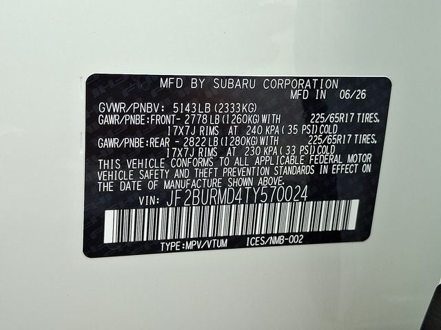 2026 Subaru Outback Wilderness