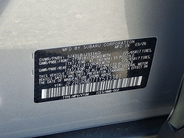 2026 Subaru Outback Wilderness