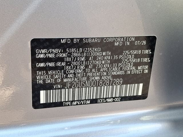 2026 Subaru Crosstrek Limited Hybrid