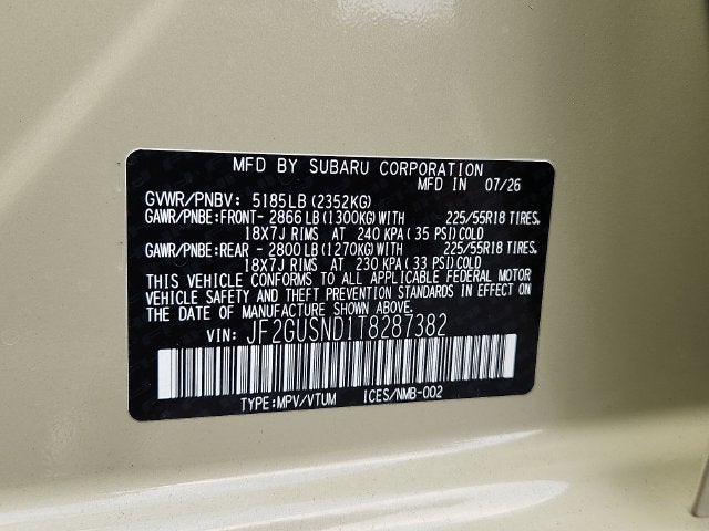 2026 Subaru Crosstrek Limited Hybrid