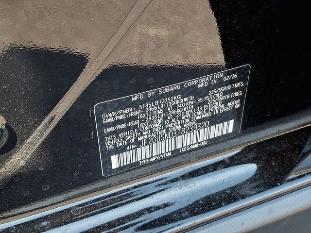 2026 Subaru Crosstrek Limited Hybrid