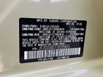 2026 Subaru Crosstrek Limited Hybrid