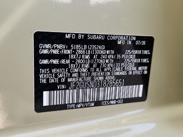 2026 Subaru Crosstrek Limited Hybrid