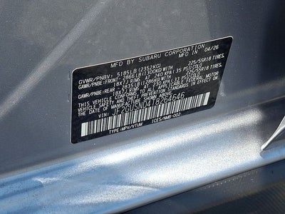 2026 Subaru Crosstrek Limited Hybrid