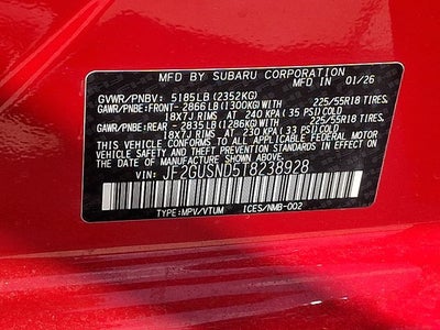 2026 Subaru Crosstrek Limited Hybrid