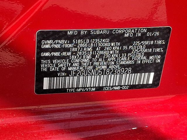 2026 Subaru Crosstrek Limited Hybrid