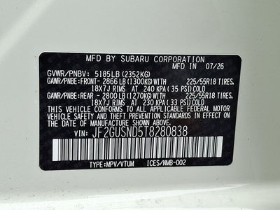 2026 Subaru Crosstrek Limited Hybrid