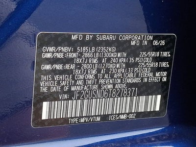 2026 Subaru Crosstrek Limited Hybrid