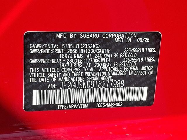 2026 Subaru Crosstrek Limited Hybrid