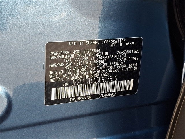 2025 Subaru Forester Touring