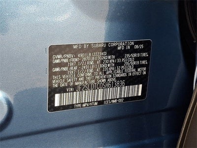 2025 Subaru Forester Touring