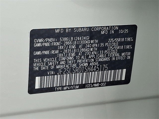 2025 Subaru Forester Limited Hybrid