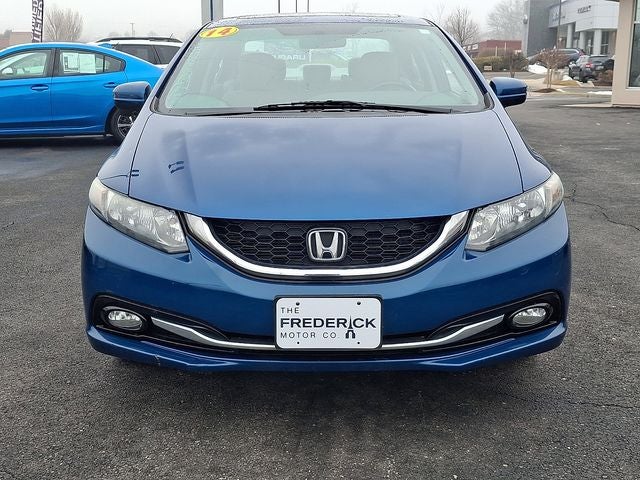 Used 2014 Honda Civic EX-L with VIN 19XFB2F93EE263443 for sale in Frederick, MD