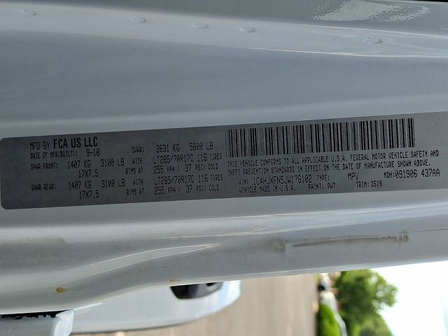 2018 Jeep Wrangler Unlimited Rubicon
