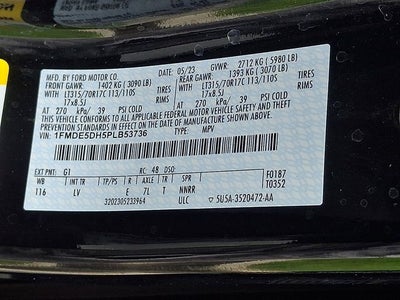 2023 Ford Bronco Big Bend SASQUATCH PKG