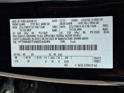 2022 Ford F-450SD King Ranch DRW