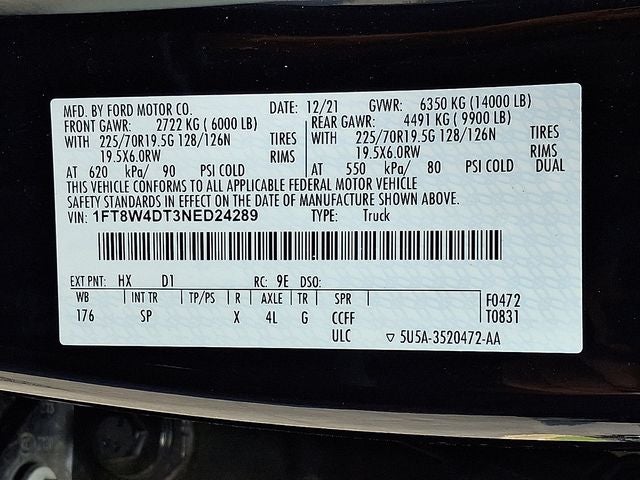 2022 Ford F-450SD King Ranch DRW