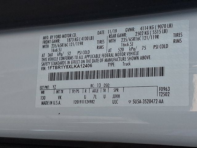 2020 Ford Transit-250 Base