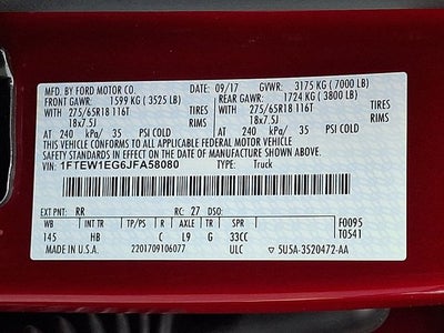 2018 Ford F-150 Lariat