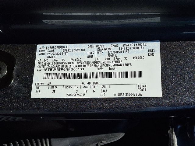 2022 Ford F-150 Lariat