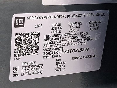 2026 Chevrolet Silverado 1500 ZR2 Bison Ed