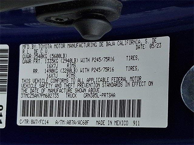 2023 Toyota Tacoma SR5 V6